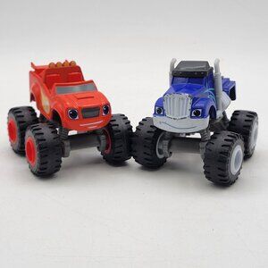 Blaze & the Monster Machines Lot BLAZE & CRUSHER1:64 Monster Trucks